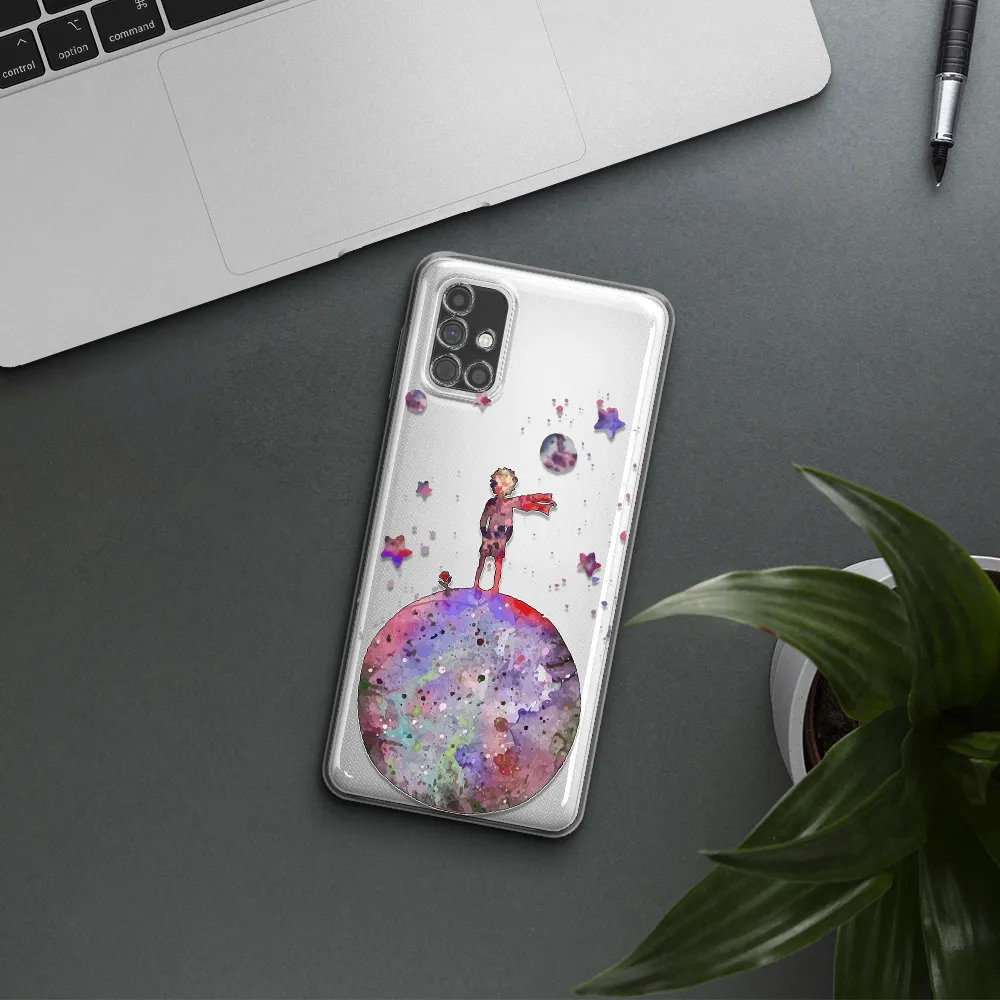 Little Prince Night Samsung M51 Clear TPU Case