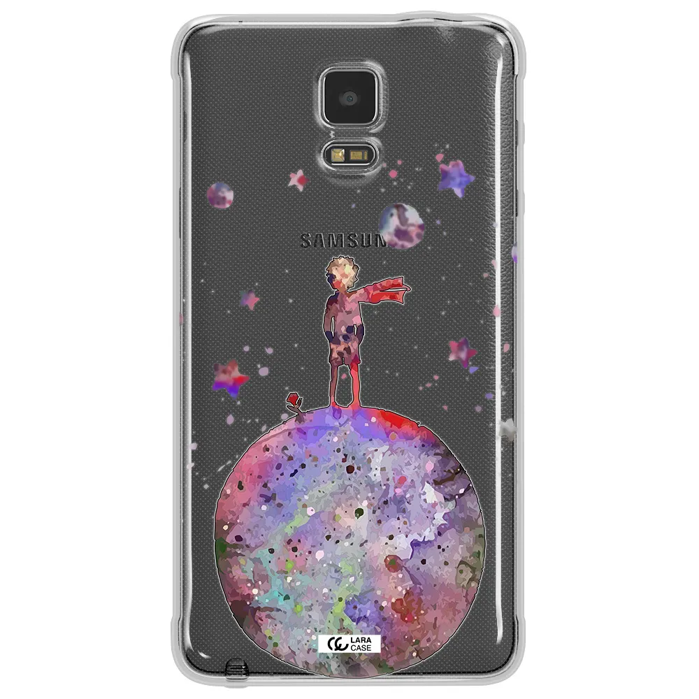 Little Prince Night Samsung Note 4 Clear TPU Case