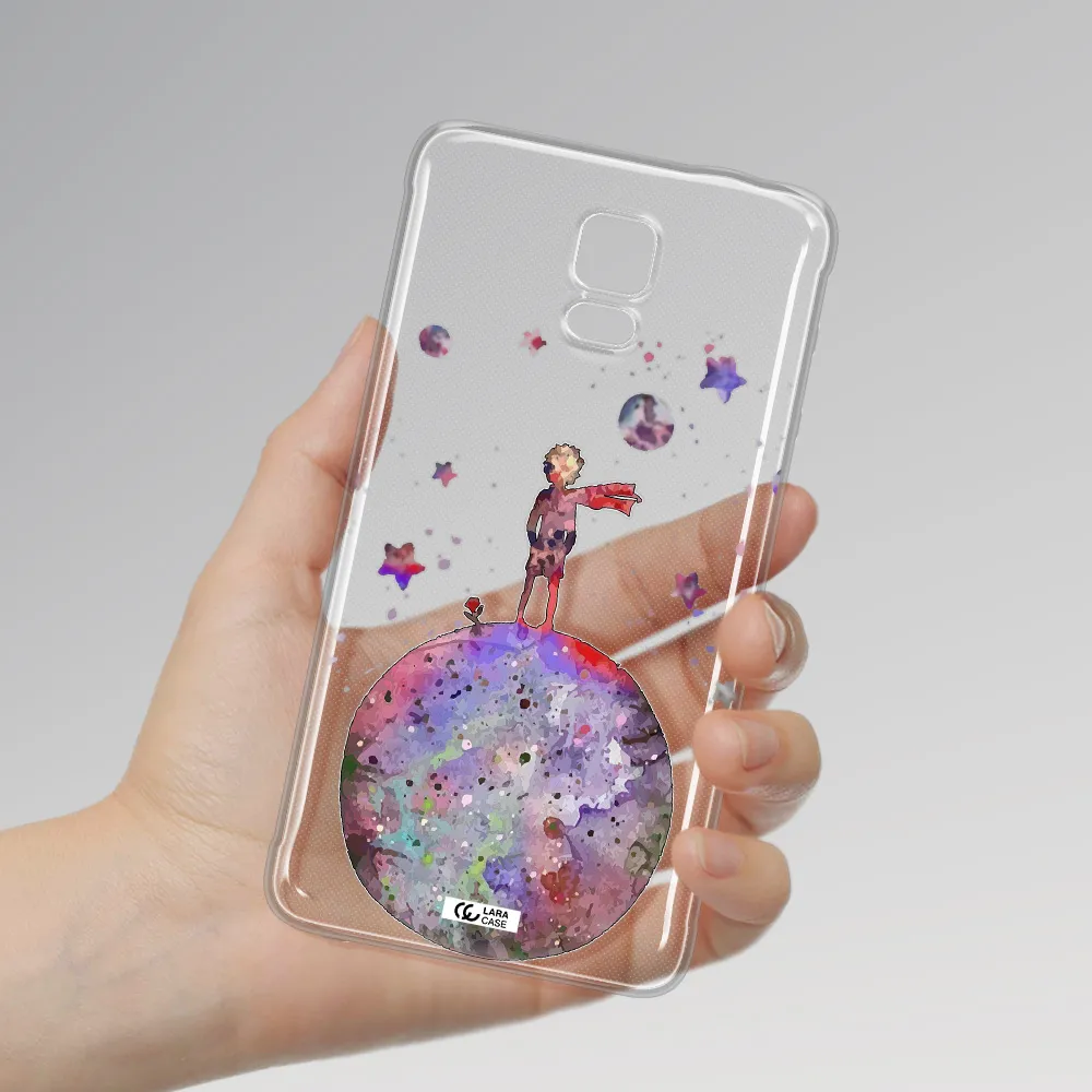 Little Prince Night Samsung Note 4 Clear TPU Case