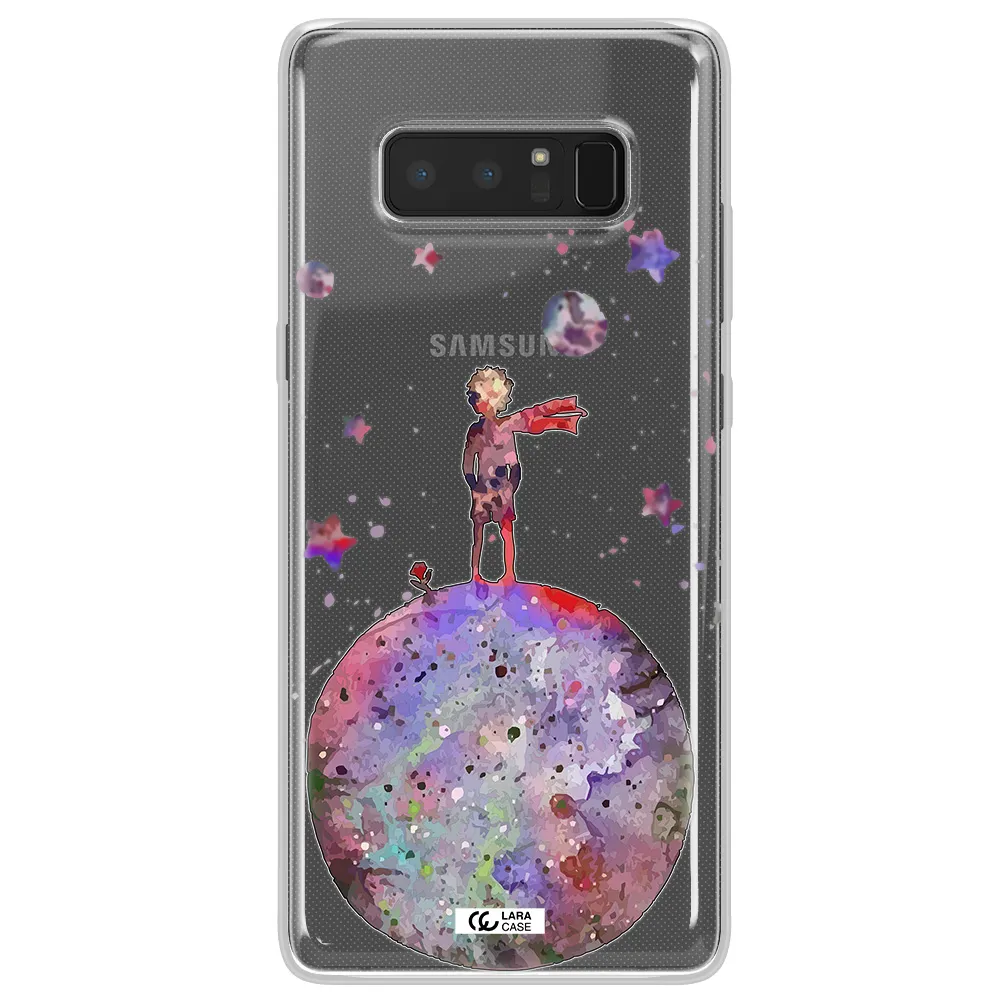 Little Prince Night Samsung Note 8 Clear TPU Case