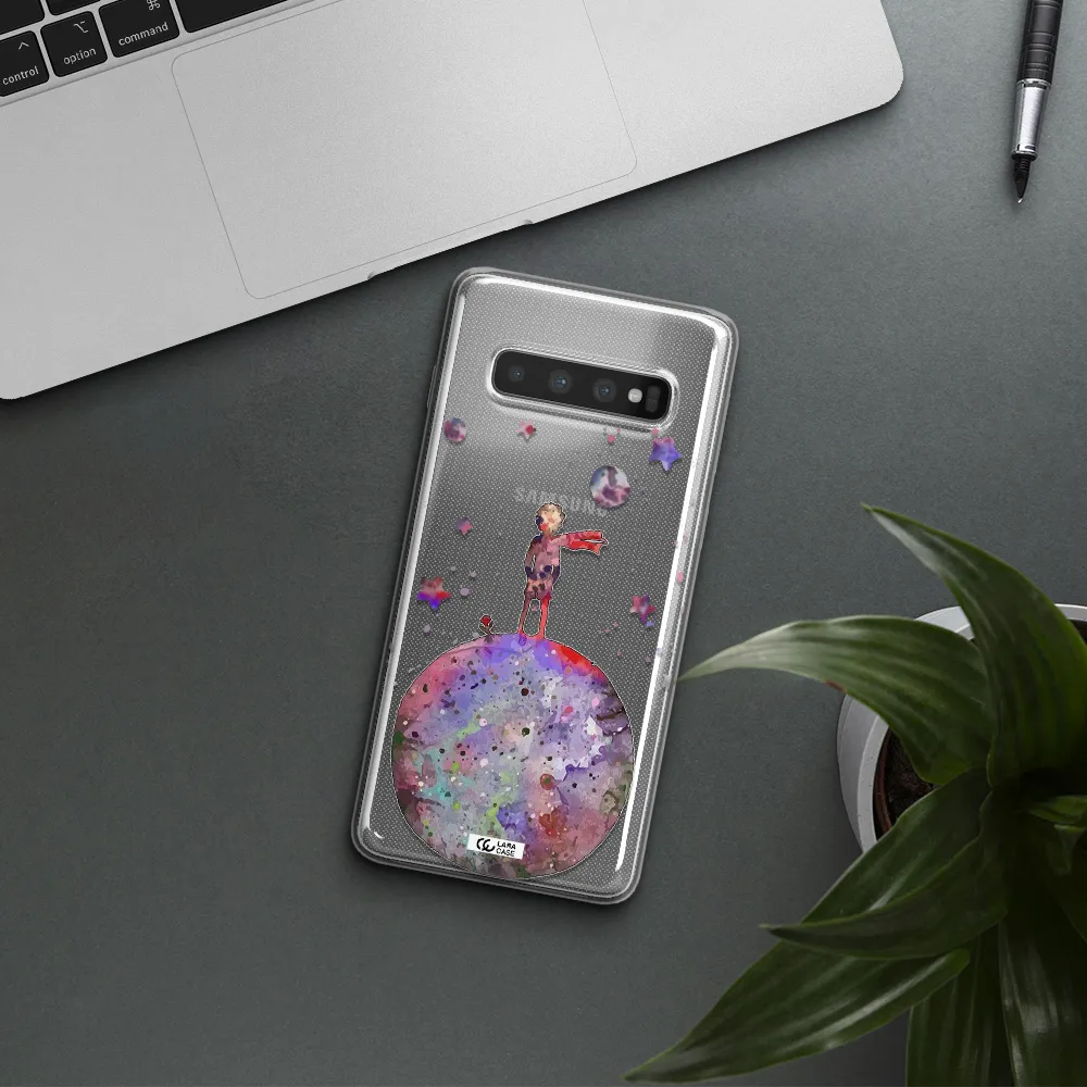 Little Prince Night Samsung S10 Clear TPU Case