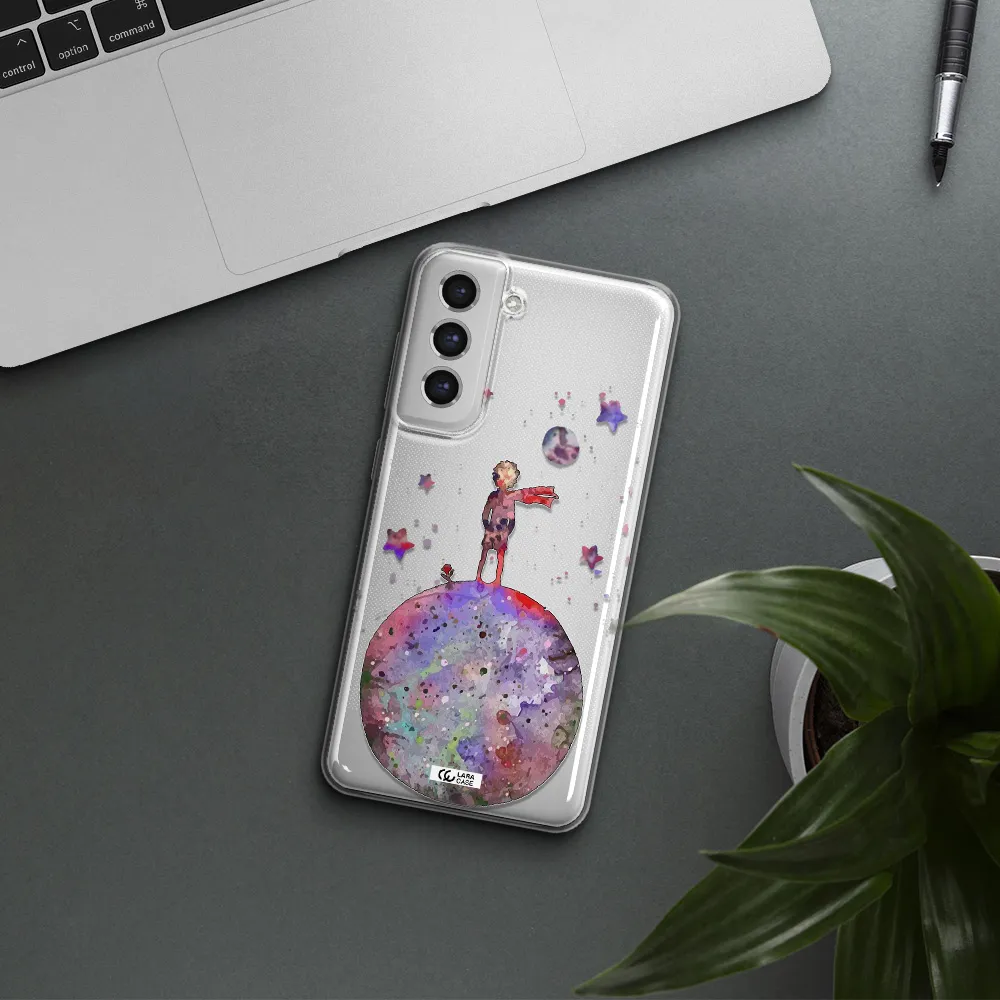 Little Prince Night Samsung S21 Fe Clear Tpu Case