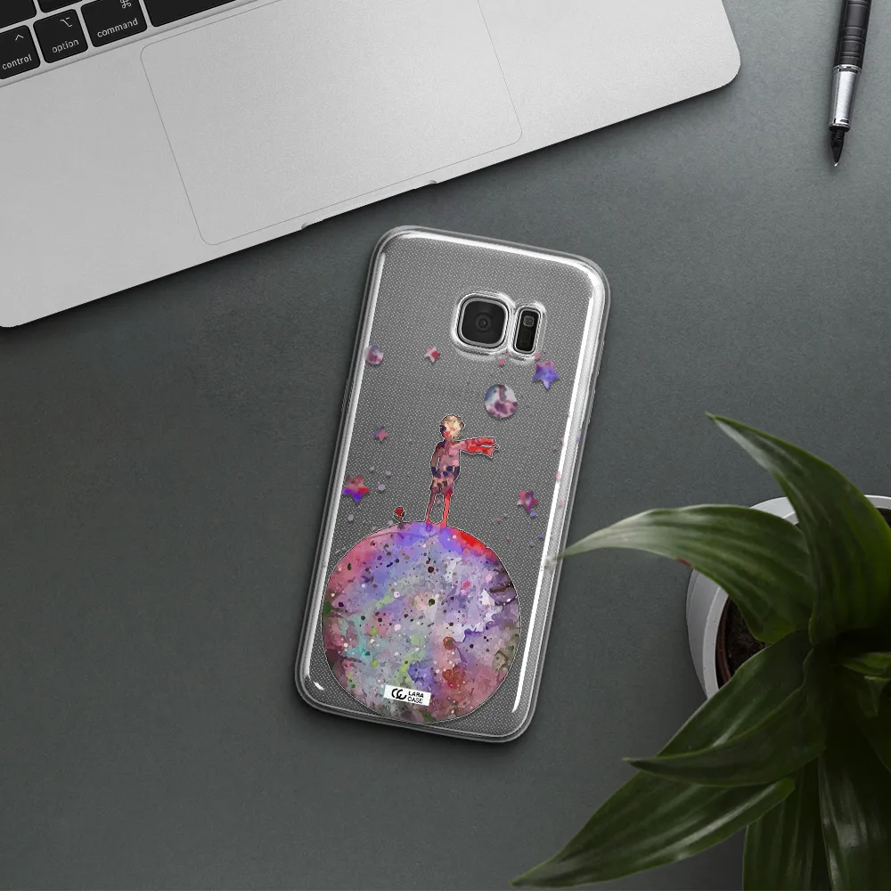 Little Prince Night Samsung S7 Edge Clear TPU Case
