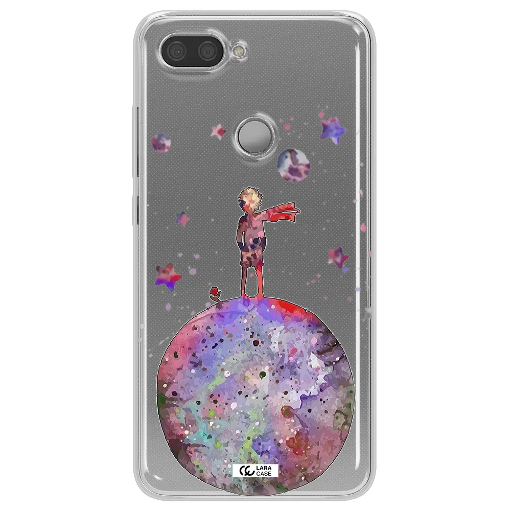 Little Prince Night Xiaomi Mi 8 Lite Clear TPU Case