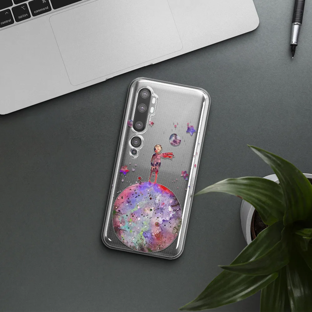 Little Prince Night Xiaomi Mi Note 10 Clear TPU Case