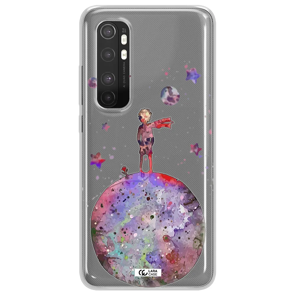 Little Prince Night Xiaomi Mi Note 10 Lite Clear TPU Case