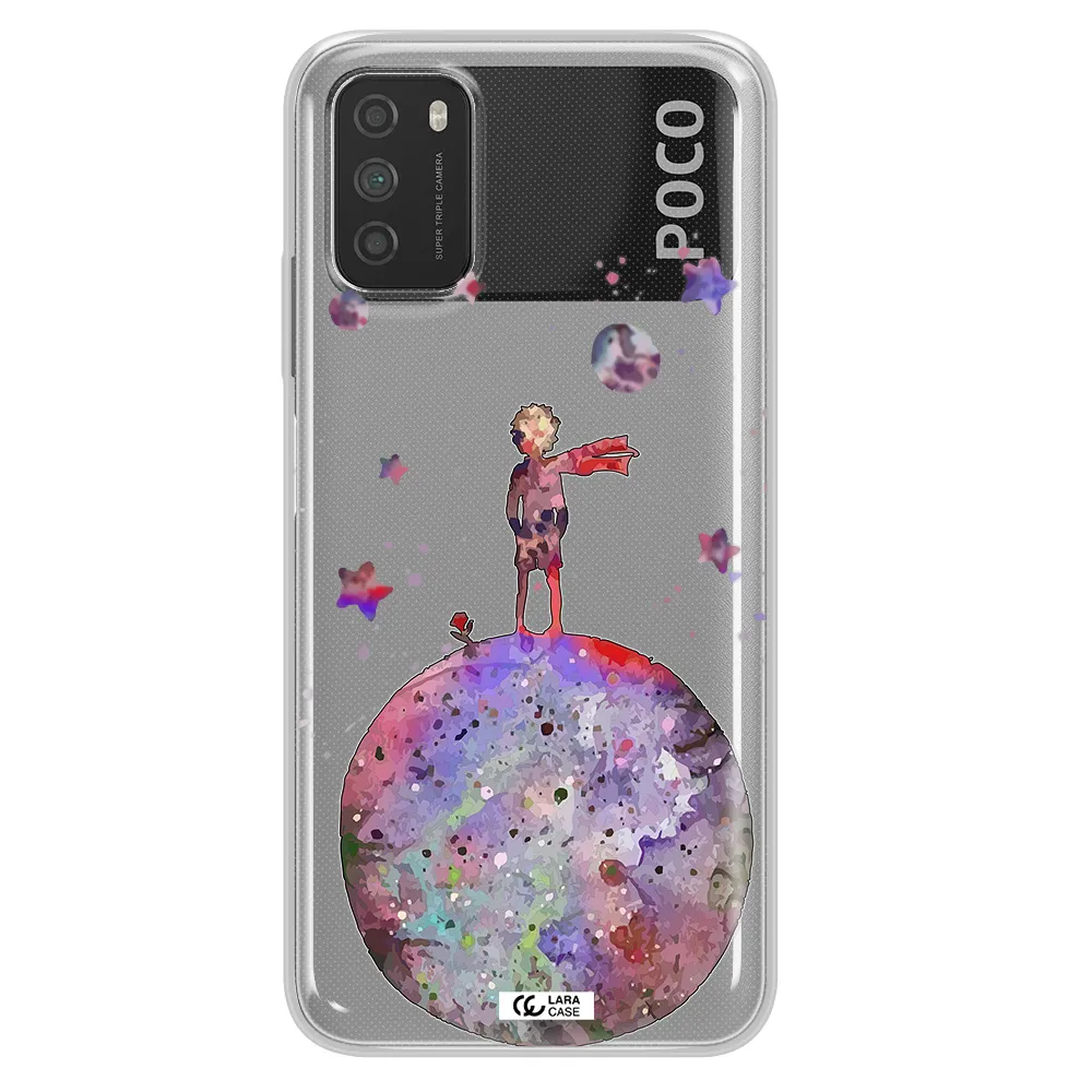 Little Prince Night Xiaomi Poco M3 Clear TPU Case