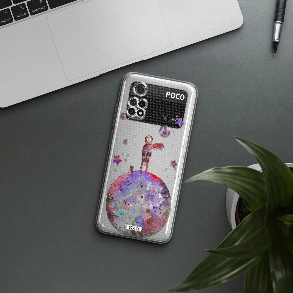 Little Prince Night Xiaomi Poco M4 Pro 4G Clear Tpu Case
