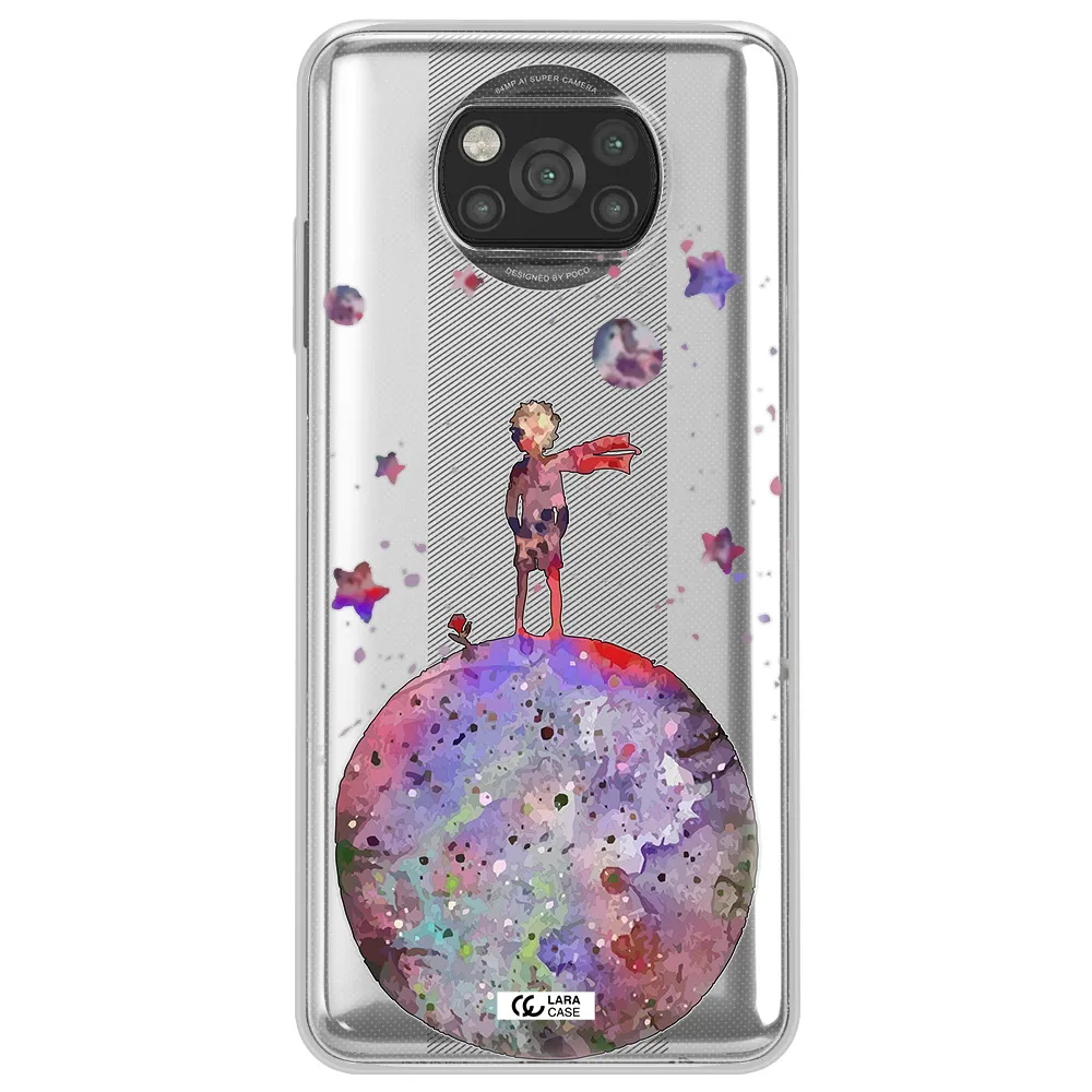 Little Prince Night Xiaomi Poco X3 Clear TPU Case