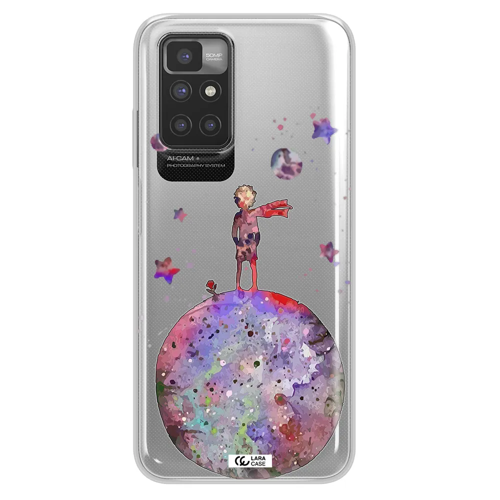 Little Prince Night Xiaomi Redmi 10 Clear TPU Case