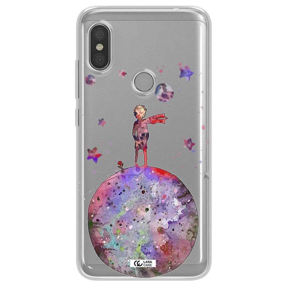 Little Prince Night Xiaomi Redmi Note 6 Pro Clear TPU Case