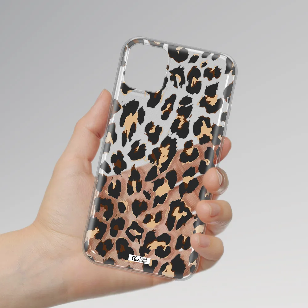 Leopard Print Apple iPhone 11 Clear TPU Case