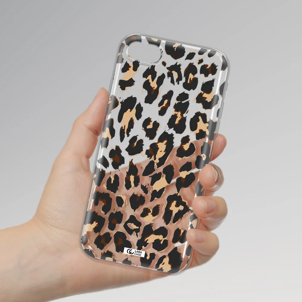 Leopard Print Apple Iphone Se 2020 Clear Tpu Case