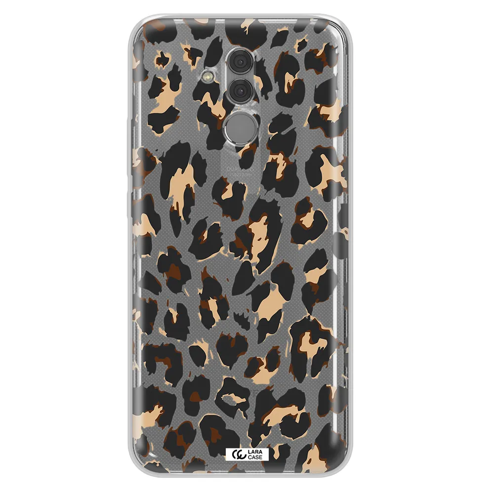 Leopard Print Huawei Mate 20 Lite Clear TPU Case