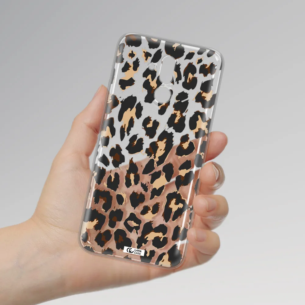 Leopard Print Huawei Mate 20 Lite Clear TPU Case