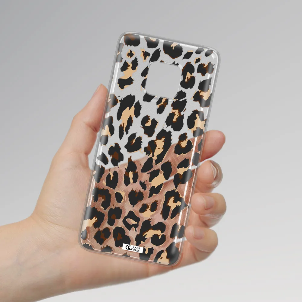 Leopard Print Huawei Mate 20 Pro Clear TPU Case