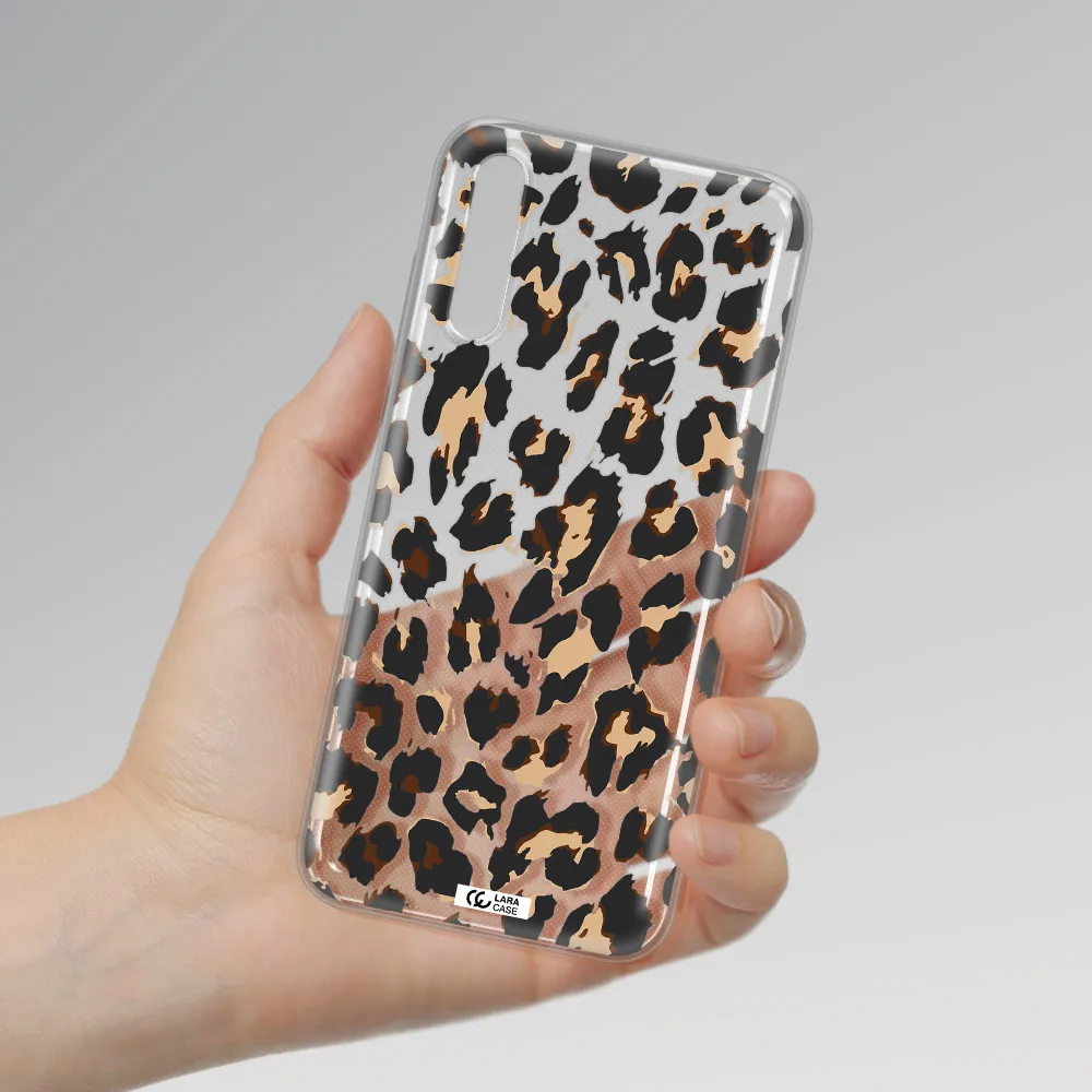 Leopard Print Huawei P Smart S Clear TPU Case