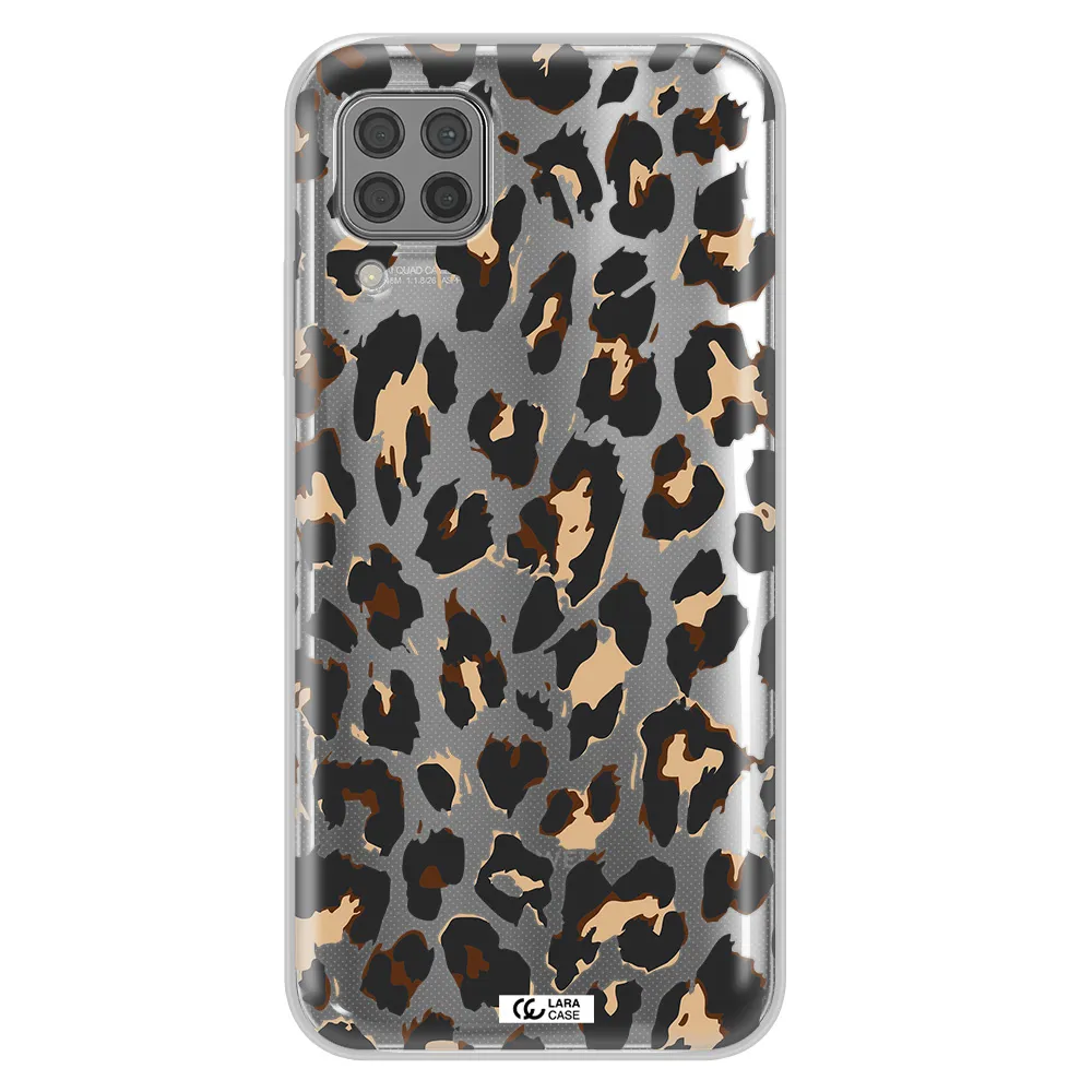 Leopard Print Huawei P40 Lite Clear TPU Case