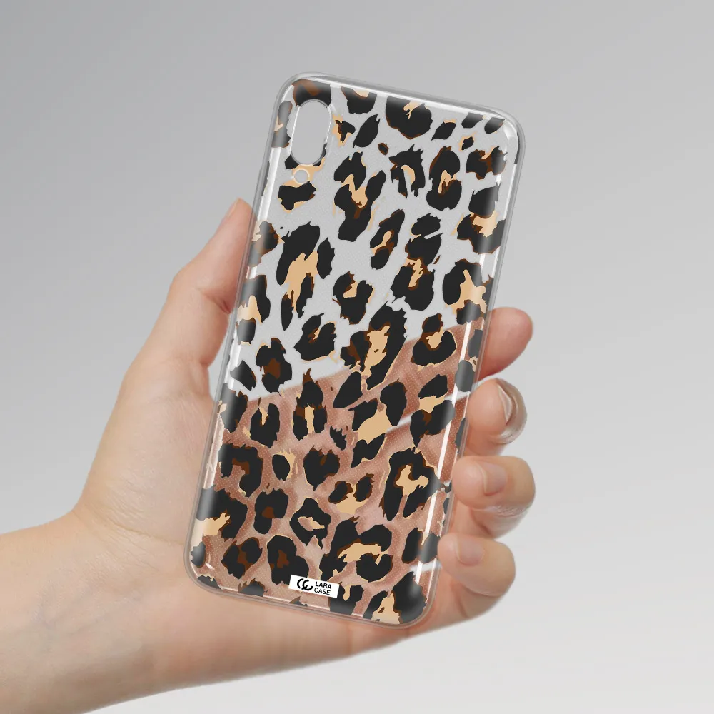 Leopard Print Huawei Y6 Pro 2019 Clear TPU Case