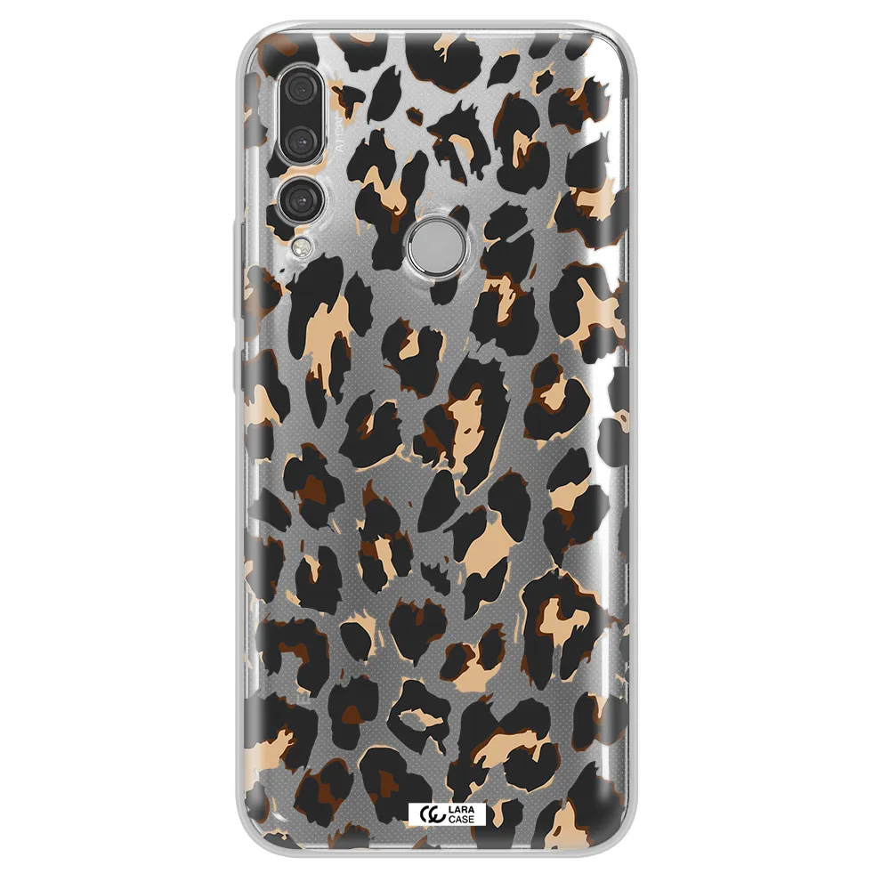 Leopard Print Huawei Y9 Prime 2019 Clear TPU Case