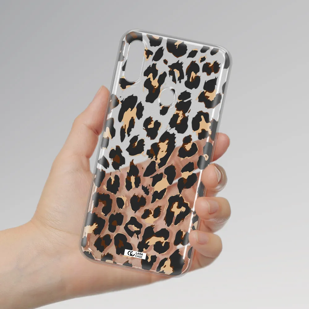 Leopard Print Samsung A11 Clear TPU Case