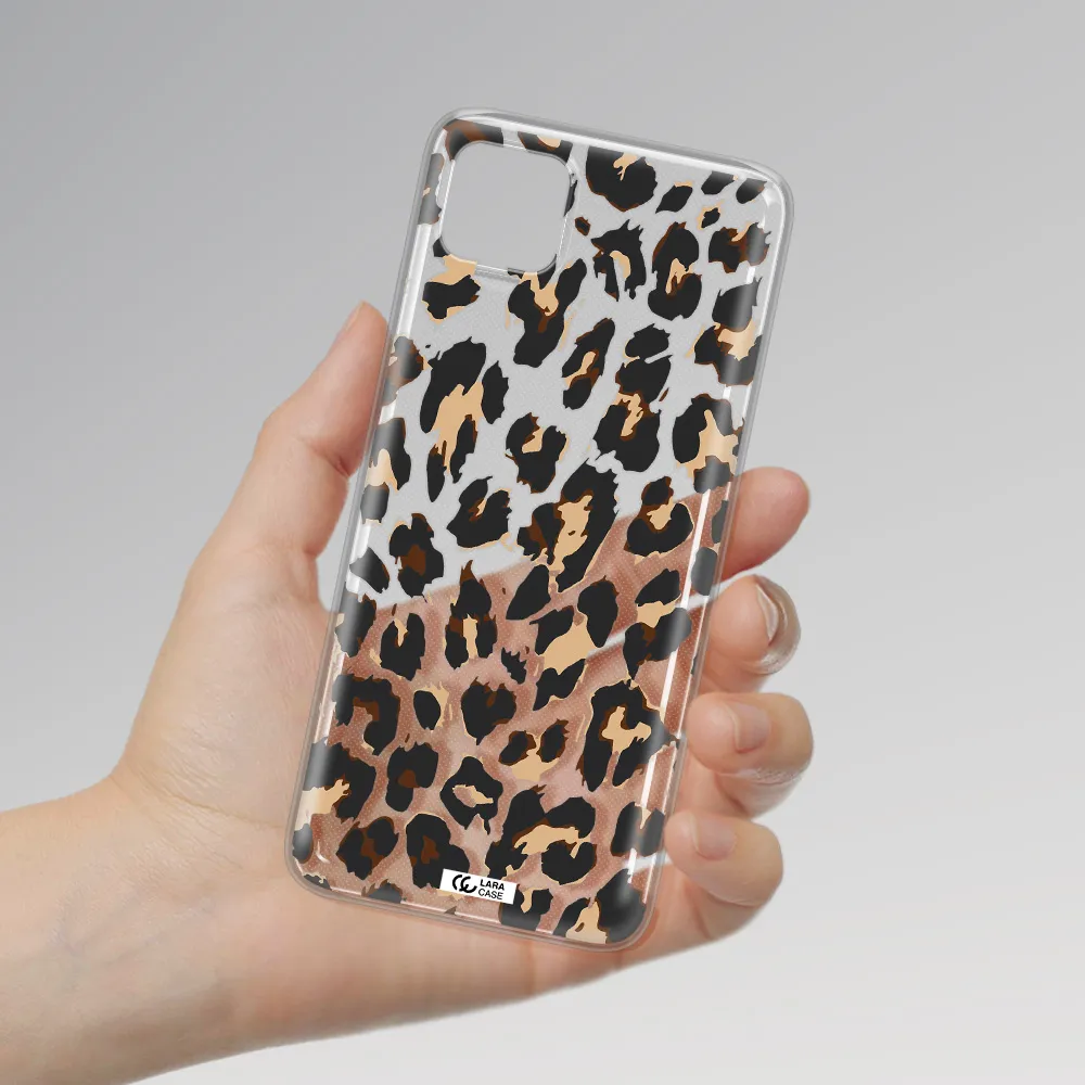Leopard Print Samsung A22 5g Clear TPU Case