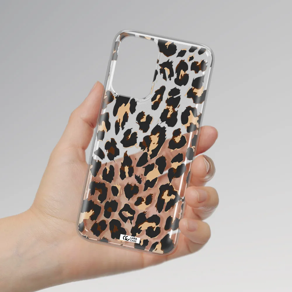 Leopard Print Samsung A33 Clear TPU Case