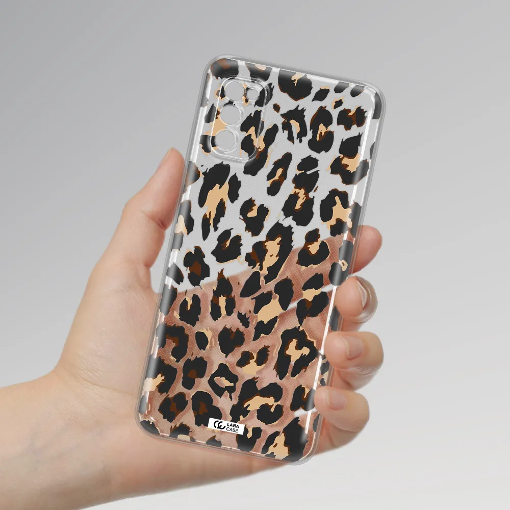 Leopard Print Samsung A41 Clear Tpu Case