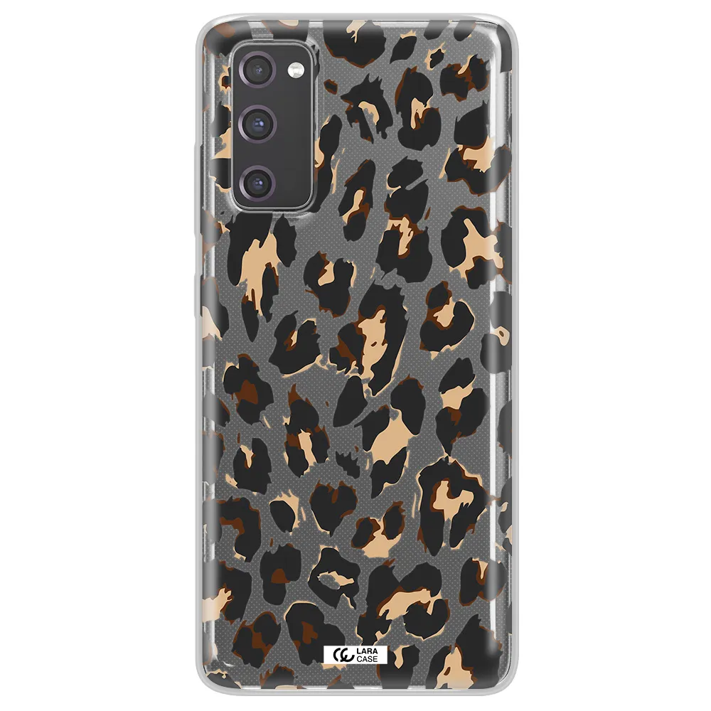 Leopard Print Samsung S20 Fe Clear TPU Case