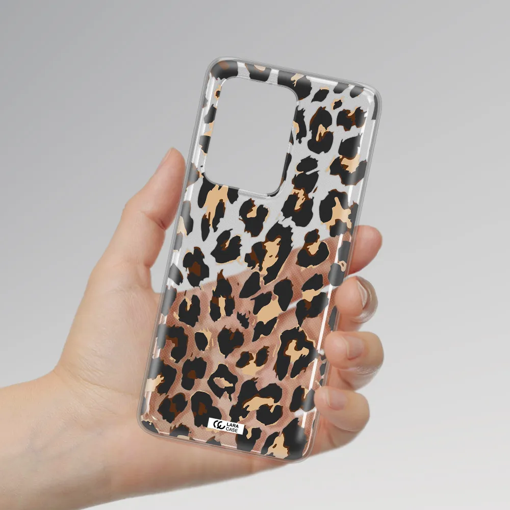 Leopard Print Samsung S20 Ultra Clear TPU Case