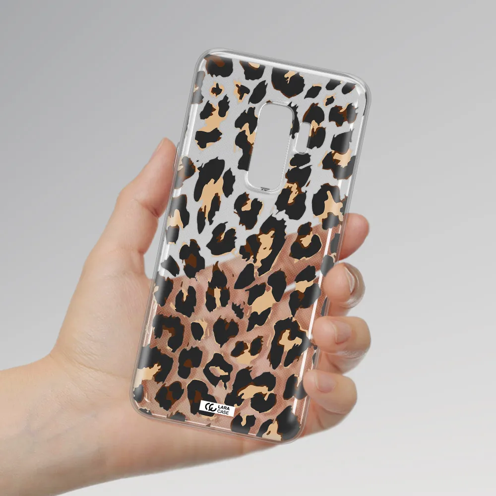 Leopard Print Samsung S9 Plus Clear TPU Case