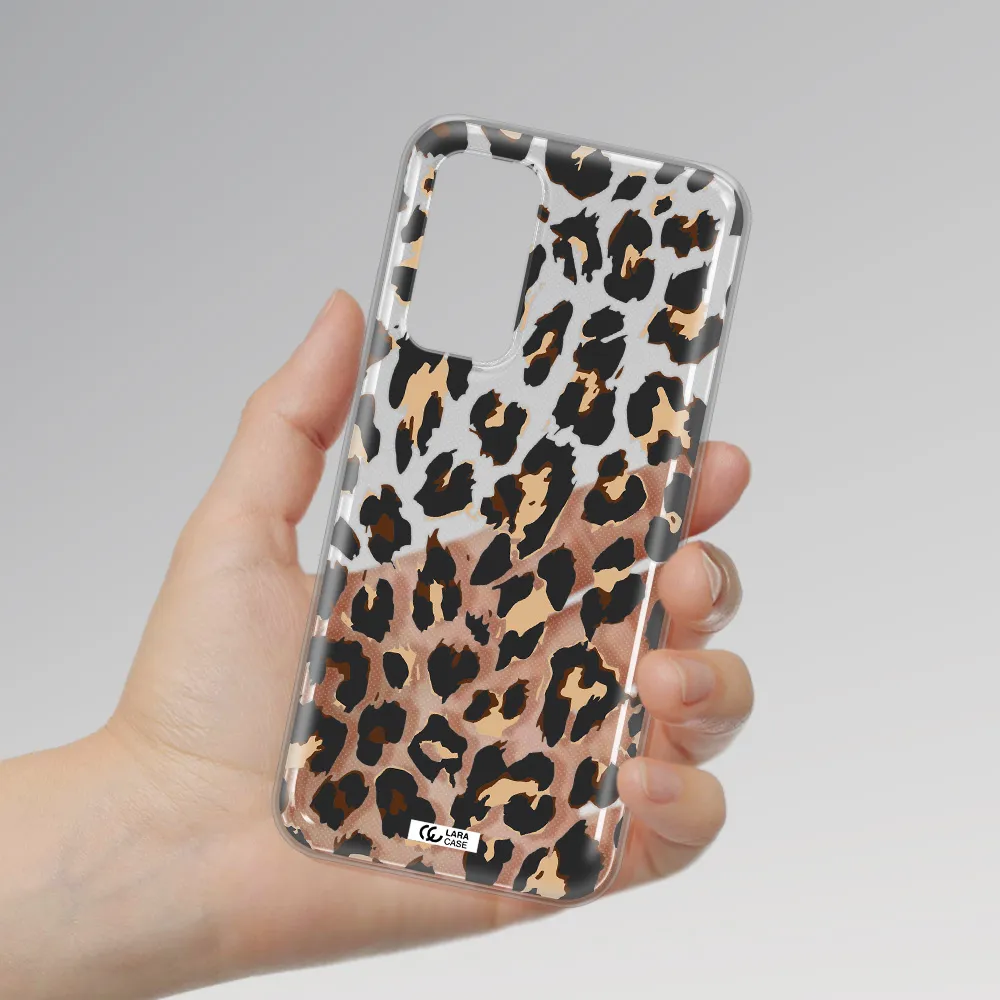 Leopard Print Xiaomi Mi 10T Clear TPU Case
