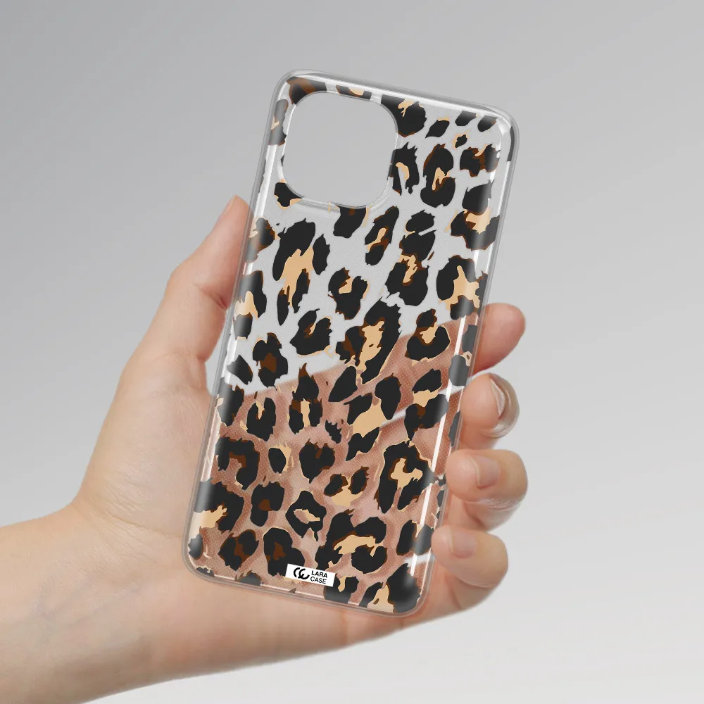 Leopard Print Xiaomi Mi 11 Lite Clear TPU Case