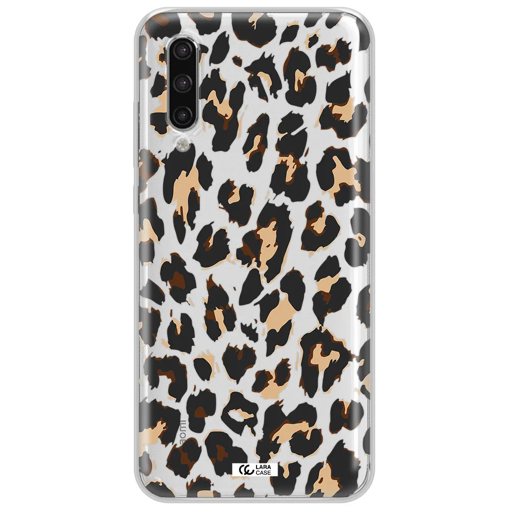 Leopard Print Xiaomi Mi 9 Lite Clear Tpu Case
