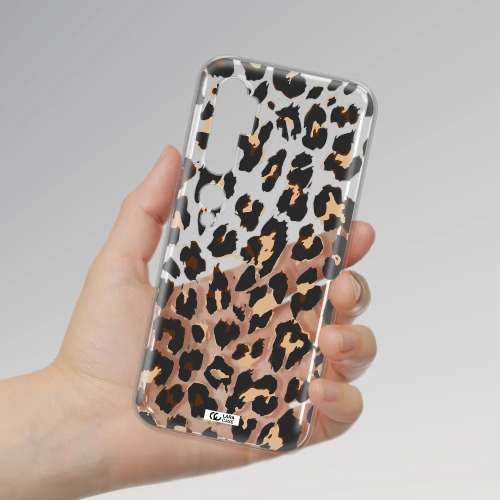 Leopard Print Xiaomi Mi Note 10 Clear TPU Case
