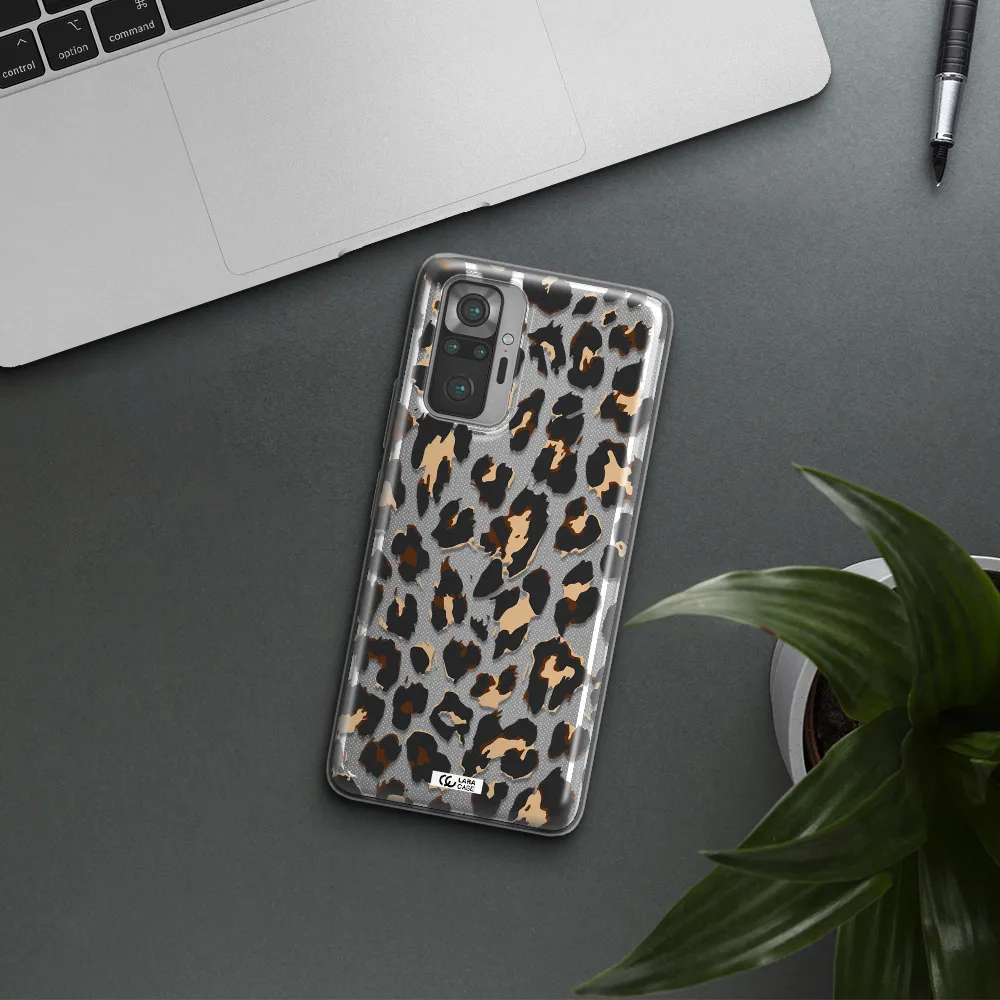 Leopard Print Xiaomi Note 10 Pro Clear TPU Case