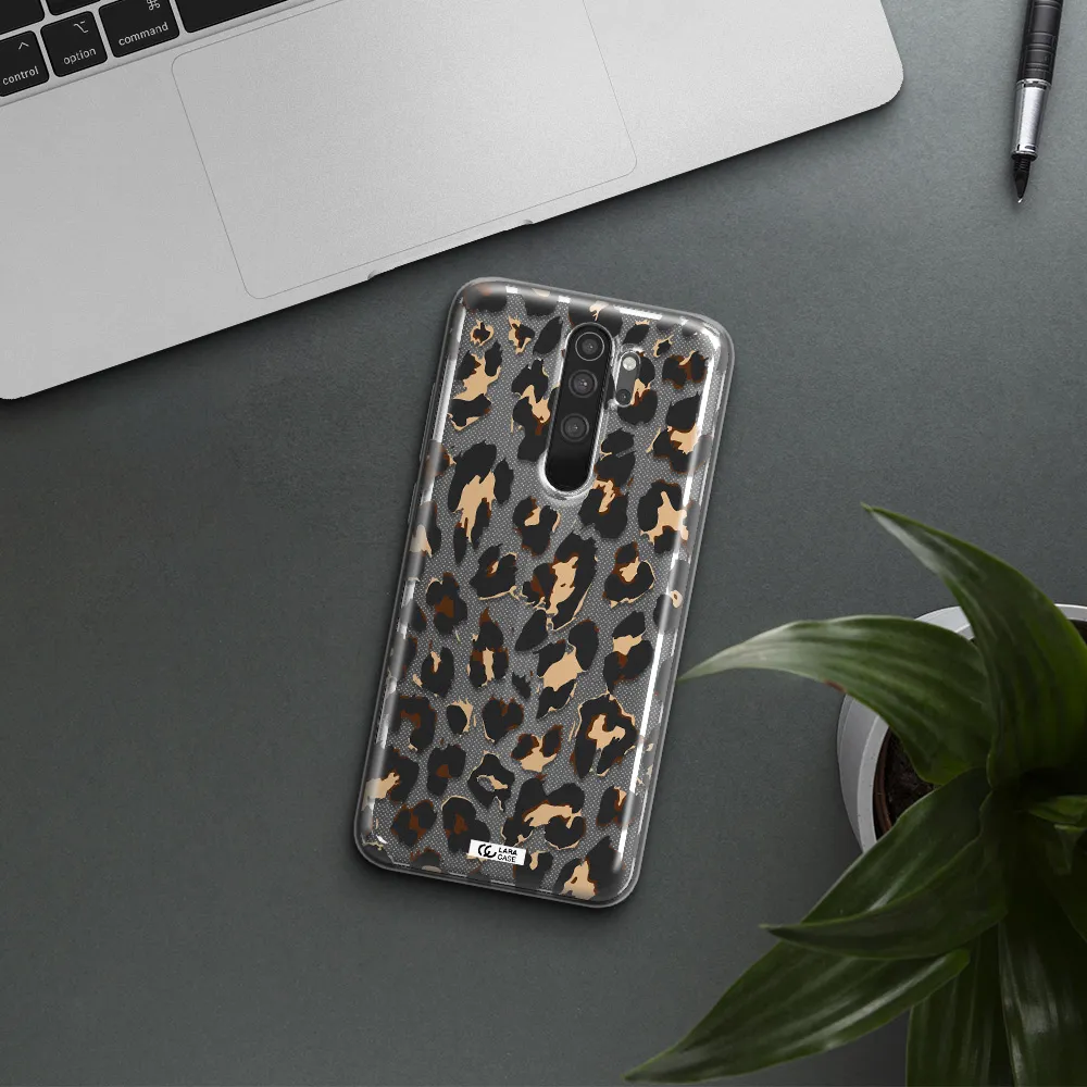 Leopard Print Xiaomi Note 8 Pro Clear TPU Case