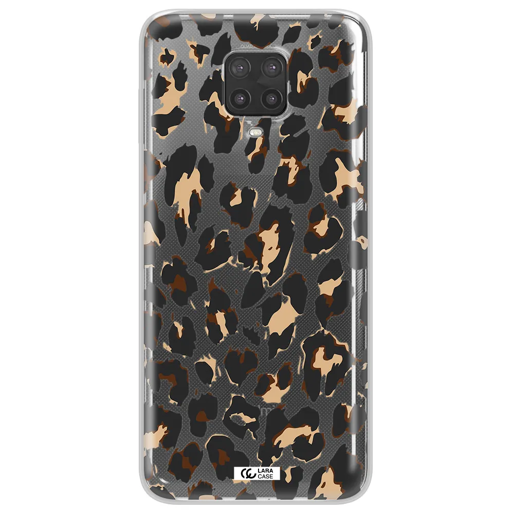 Leopard Print Xiaomi Note 9 Pro Clear TPU Case