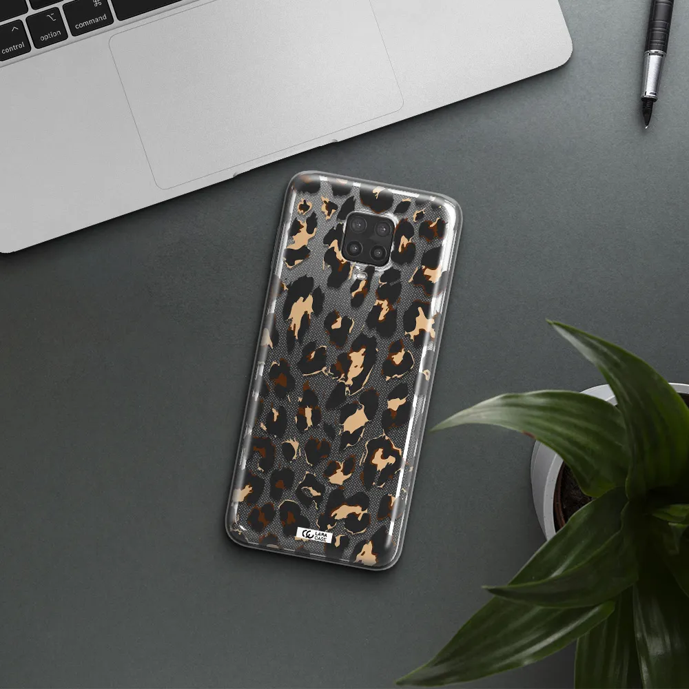 Leopard Print Xiaomi Note 9 Pro Clear TPU Case