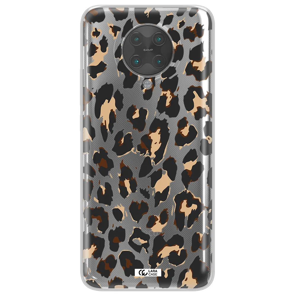 Leopard Print Xiaomi Poco F2 Pro Clear TPU Case