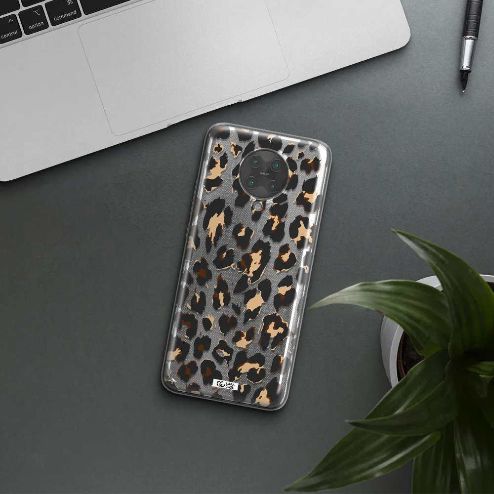 Leopard Print Xiaomi Poco F2 Pro Clear TPU Case
