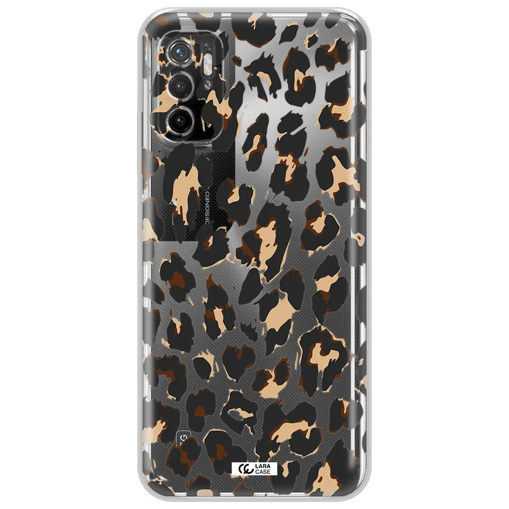 Leopard Print Xiaomi Poco M4 Pro 5G Clear Tpu Case