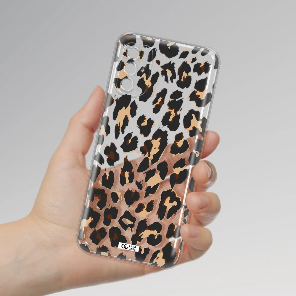 Leopard Print Xiaomi Poco M4 Pro 5G Clear Tpu Case