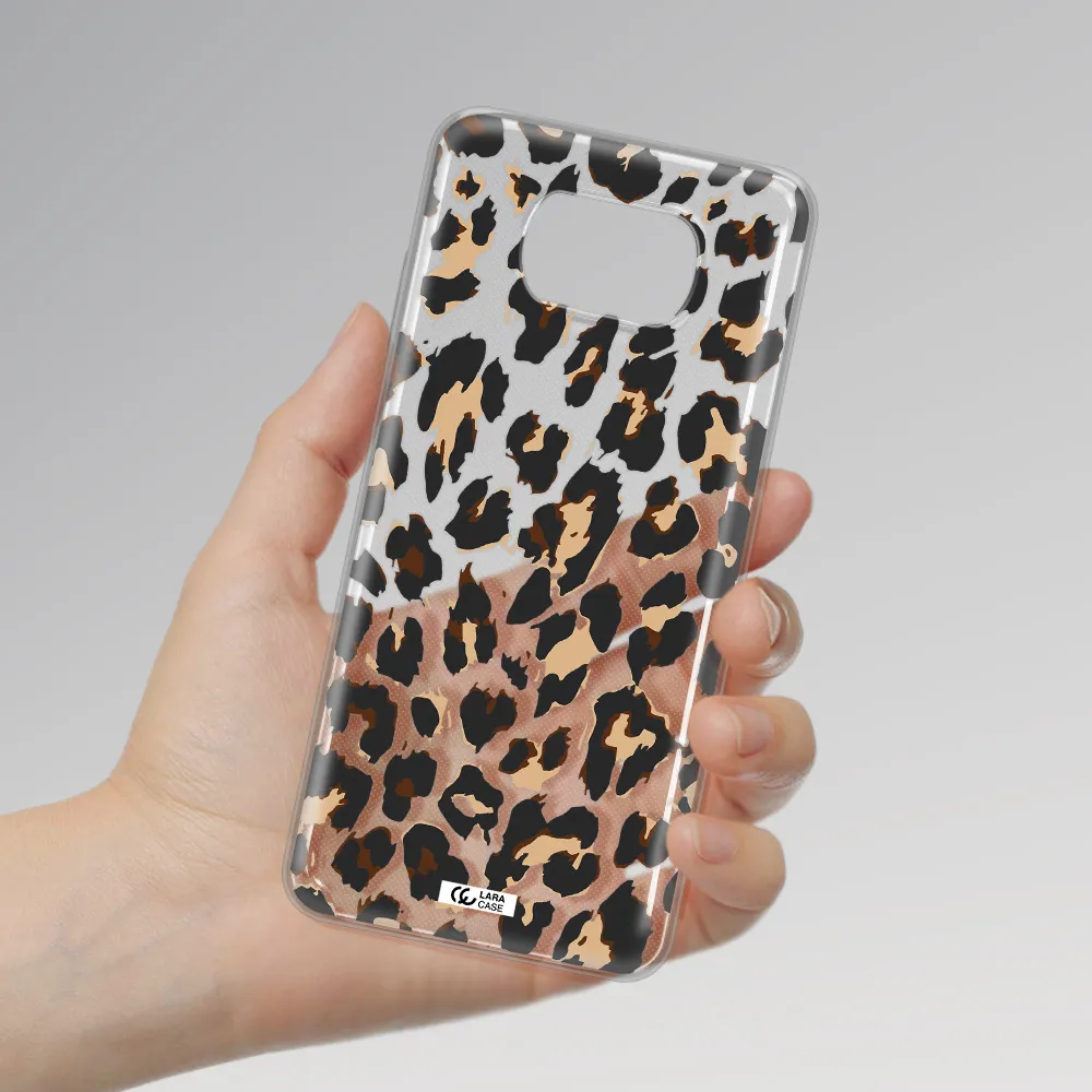 Leopard Print Xiaomi Poco X3 Clear TPU Case
