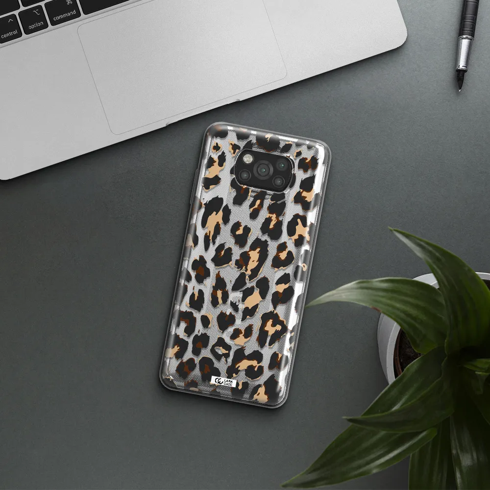 Leopard Print Xiaomi Poco X3 Clear TPU Case