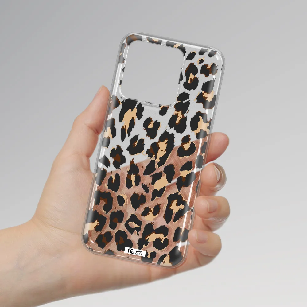 Leopard Print Xiaomi Redmi 10A Clear TPU Case
