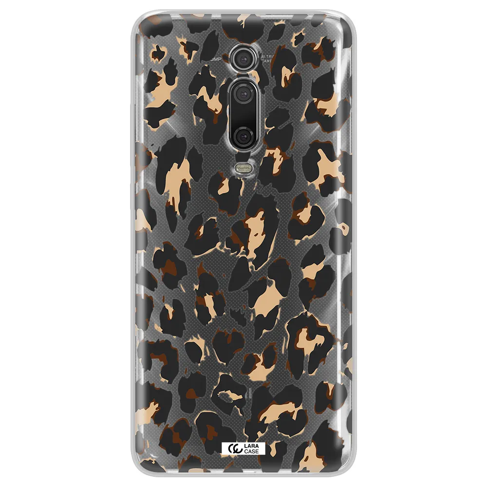Leopard Print Xiaomi Redmi K20 Clear Tpu Case