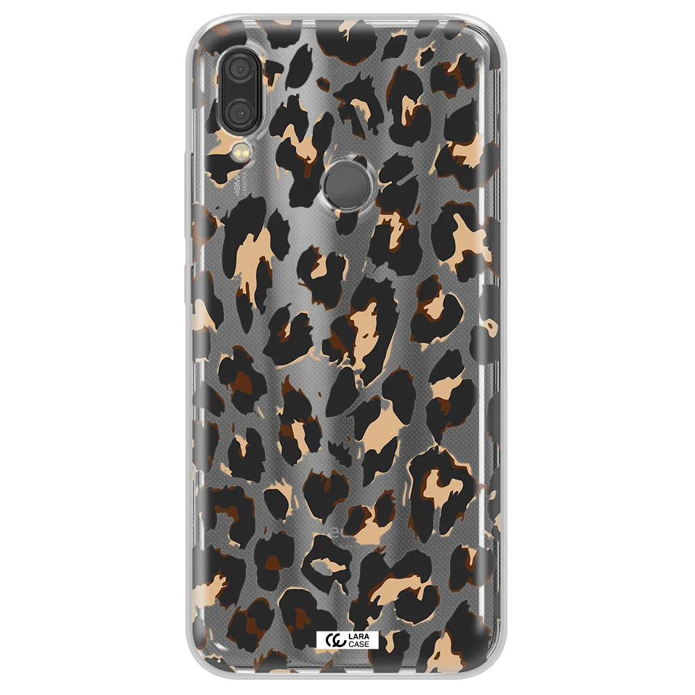 Leopard Print Xiaomi Redmi Note 7 Clear TPU Case