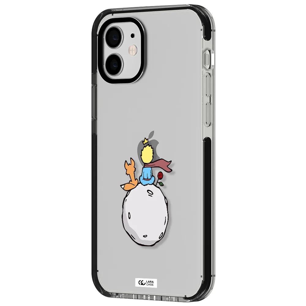 Le Petit Prince Apple iPhone 11 impact black border Case