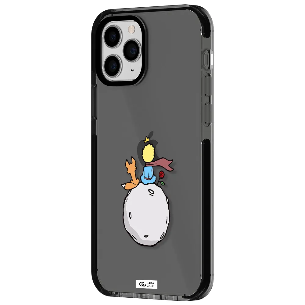 Le Petit Prince Apple iPhone 11 pro max impact Smoke Black Case